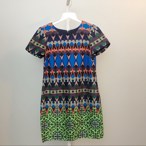 J Crew Sz 0 Silk Shift Dress - Picture 8 of 8